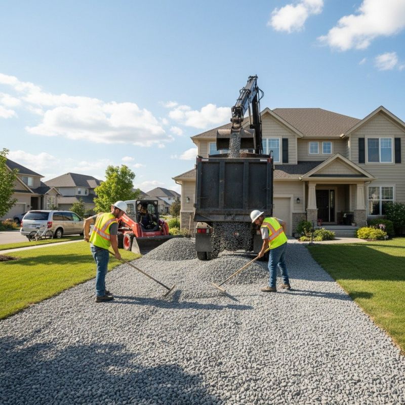Our team working on Concrete Installation projects in Blairsville, GA