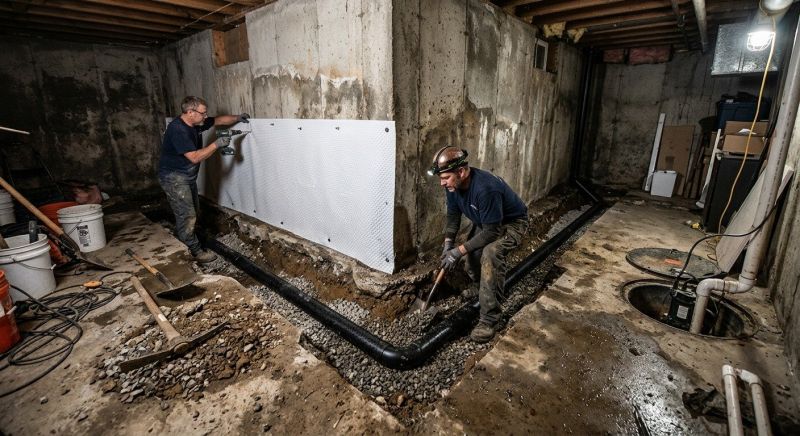 Basement Concrete Installation in Suches, GA