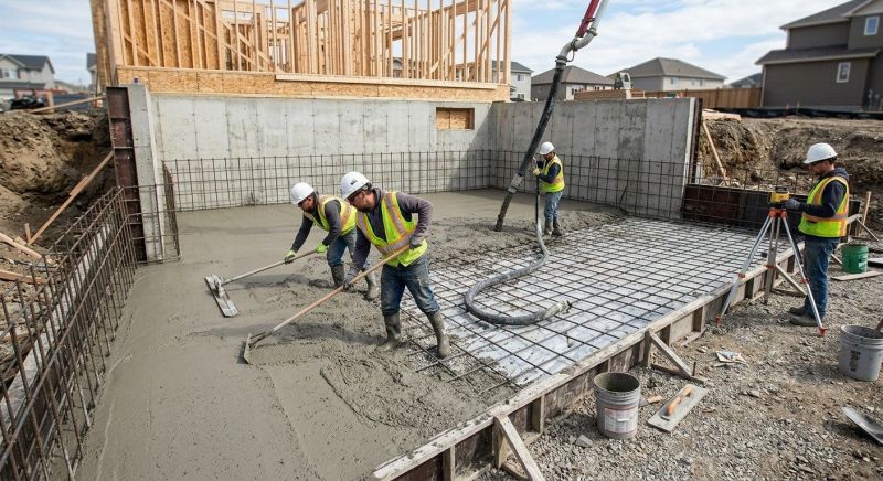 Basement Concrete Installation in Towns County, GA