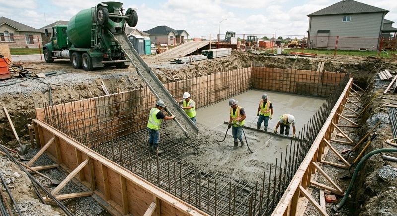 Basement Concrete Pouring in Blairsville, GA