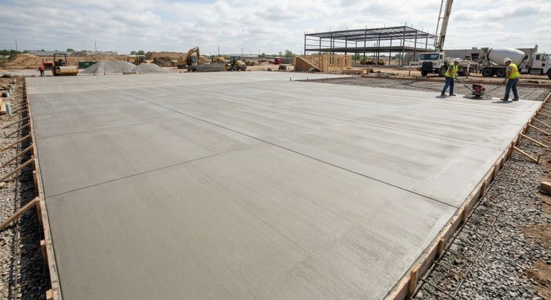 Commercial Slab Construction in Clay County, NC