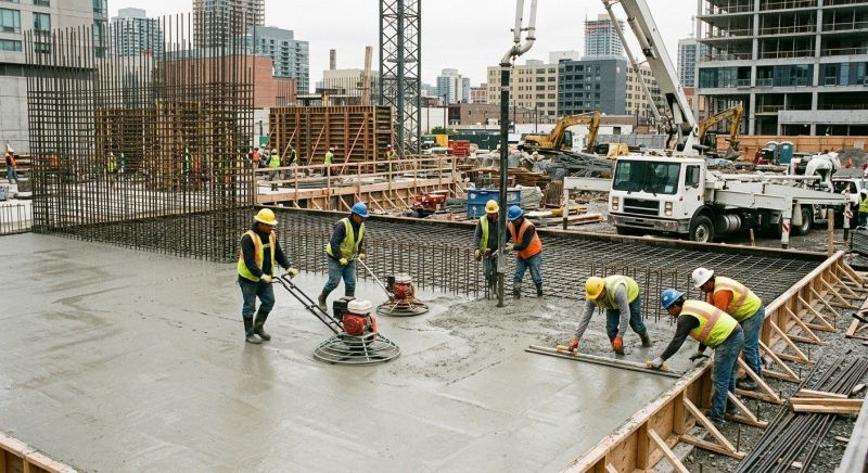 Commercial Slab Construction in Copperhill, TN