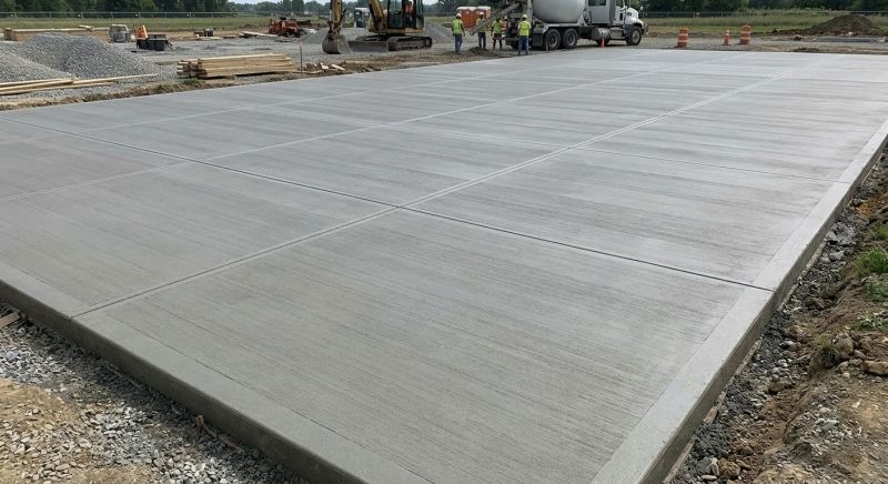 Commercial Slab Installation in Hiawassee, GA