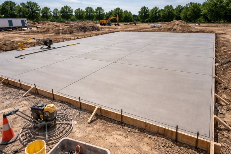 Commercial Slab Installation in White County, GA