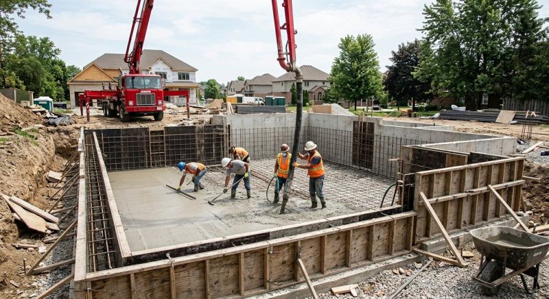 Concrete Basement Pouring in Blairsville, GA