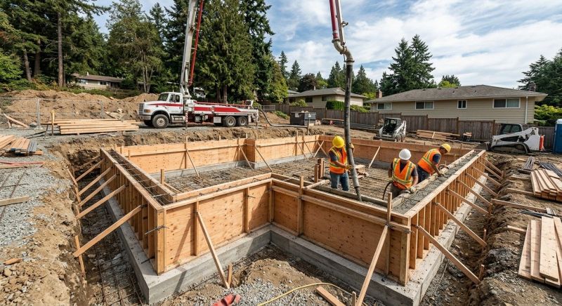 Concrete Foundation Installation in Morganton, GA