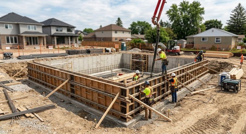 Foundation Construction in Union County, GA