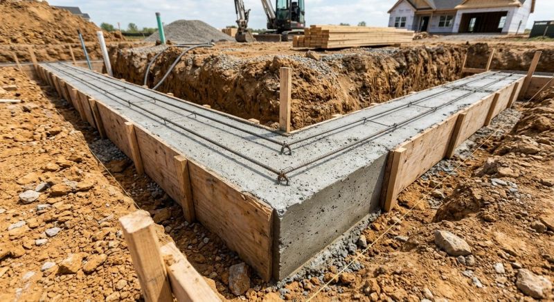 Foundation Footer Installation in Blairsville, GA