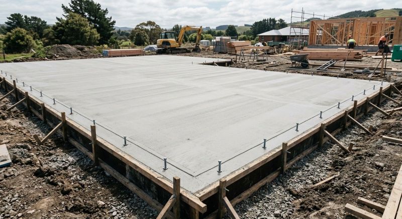Foundation Slab Construction in Blairsville, GA