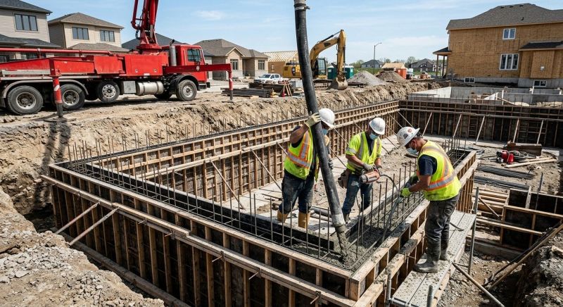 Foundation Wall Pouring in Helen, GA