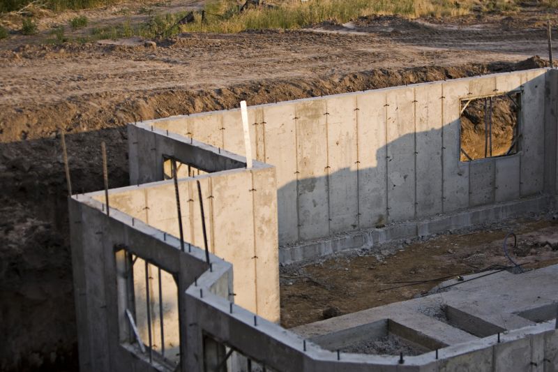 Foundation Wall Pouring in Suches, GA