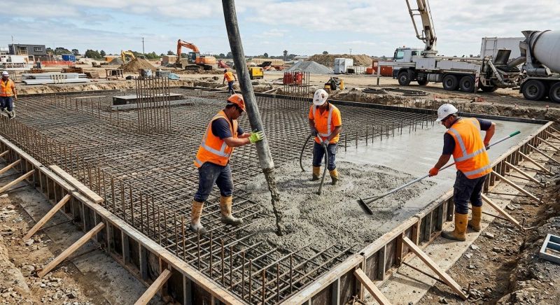 Foundation Wall Pouring in Union County, GA