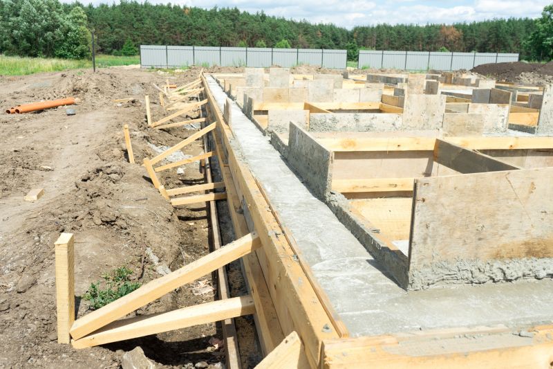 House Footing Construction in Blairsville, GA